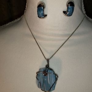 Necklace and Earrings